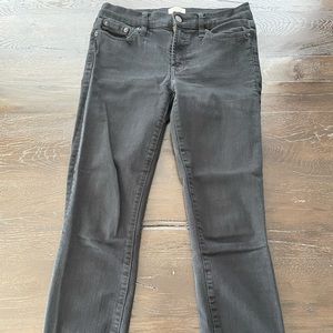 J Crew Toothpick Black Jeans